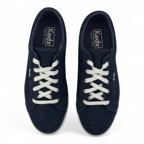 Keds Maven Brush Woven Sneakers – Navy Blue - Picture 3 of 8